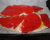 Foto del paso 6 de la receta: Lubina con beicon y pimientos