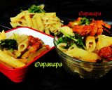 পাস্তা আগলিও ই ওলিও উইথ সসি চিকেন(pasta aglio olio with saucy chicken) রেসিপির ধাপ 3 ছবি