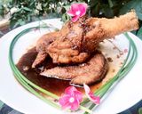 Hình bước làm 5 của món Gà sốt nước tương
