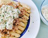 Foto del paso 5 de la receta: Espárragos con atún de almadraba y salsa tártara