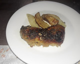 Foto del paso 5 de la receta: Muslo relleno de verduras