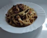 A picture of step 9 of Tagliatelle with Wood Pigeon Ragù.