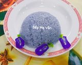 Hình bước làm 4 của món Xôi hoa đậu biếc đùi gà nướng nồi chiên ko dầu