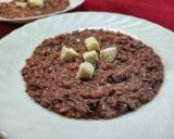 Foto del passaggio 3 della ricetta Risotto radicchio e taleggio