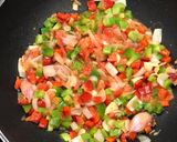 A picture of step 3 of Slow Cooker Chicken Chilindrón.