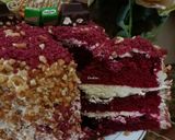 Foto langkah ke 4 dari resep Red Velvet Cheesecake.