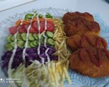 عکس مرحله 5 از دستور کراکت سیب زمینی با مرغ و ژامبون