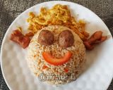 Foto langkah ke 3 dari resep Nasi goreng terasi.
