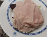 Foto del paso 2 de la receta: Sándwich de lechuga, pavo y manzana