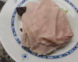 Foto del paso 2 de la receta: Sándwich de lechuga, pavo y manzana