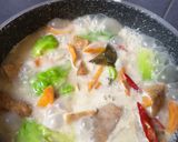 Foto langkah ke 5 dari resep Gulai Putih Lobak Singgalang.