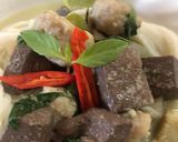 รูปขั้นตอนการทำที่ 6 ของ สปาเก็ตตี้+แกงเขียวหวานหมูเด้งนมสด