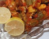 عکس مرحله 3 از دستور خوراک بامیه با سیب زمینی 😋