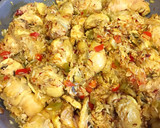 Foto del paso 3 de la receta: Arroz con pollo y champiñones