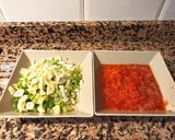 Foto del paso 1 de la receta: Pasta (espaguetis) con sofrito casero
