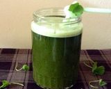 Hình bước làm 4 của món Sinh tố RAU MÁ đậu xanh