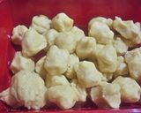 Foto langkah ke 5 dari resep Nastar renyah berikut tips kinclong agar tdk retak dan melebar.