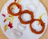கிறிஸ்பி ஆனியன் ரிங்ஸ் வித் ட்விஸ்ட்                               Crispy onion rings with twist ரெசிபி ஸ்டேப் 7 புகைப்படம்