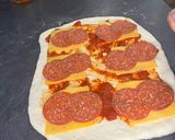 Une image de l'étape 2 de Pizza bread.