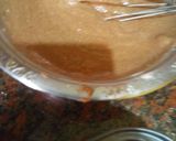 A picture of step 6 of Banana Oats Chocolate Cake.