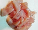 Foto langkah ke 1 dari resep Ayam tumis sawi putih.