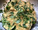 A picture of step 2 of Methi leaves 🍃 Thepla.
