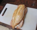 Foto del paso 7 de la receta: Bocadillo de lomo con tortilla francesa, tomate asado y alioli