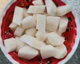 Hình bước làm 3 của món Thịt kho củ cải