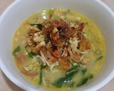 Foto langkah ke 6 dari resep Soto Ayam Kuah Santan.