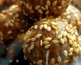 A picture of step 6 of Oats Ladoo (sugar-free).