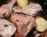 A picture of step 3 of Matar Murg Tahiri.