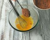 Foto langkah ke 3 dari resep Kue Kering Nyoklat Balut Kacang.