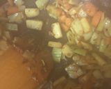 A picture of step 7 of Nepalese-style Vegetable Curry - vegan.