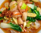 รูปขั้นตอนการทำที่ 6 ของ ราดหน้าผักรวม(เจ)