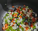 Foto del paso 1 de la receta: Sopa de Fideos y Garbanzos