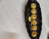 A picture of step 2 of Sattu powder laddu.