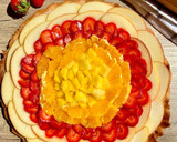 Foto del paso 8 de la receta: Tarta de frutas con crema