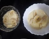A picture of step 4 of Banana Custard.