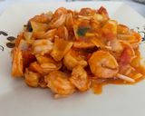 Foto langkah ke 5 dari resep Udang Saus Tomat.