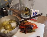 Foto del paso 2 de la receta: Cerdo en salsa verde poblana