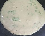 A picture of step 2 of Garlic wheat flour chapati.