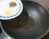 A picture of step 2 of Radish pod paneer masala.