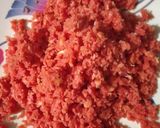 A picture of step 1 of Carrot Halwa.