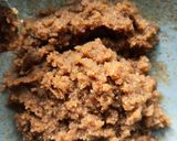 A picture of step 4 of Watermelon ka halwa.