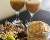 A picture of step 2 of Sattu sharbat.