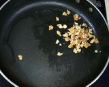 A picture of step 2 of Walnut Paneer Soup.