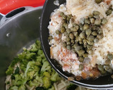Foto del paso 4 de la receta: Pasta trofie con salmón, brócoli y alcaparras