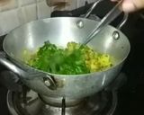A picture of step 7 of Instant suji masala dosa.