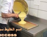 صورة لخطوة 19 من وصفة La Buche el la Buchette Framboisier