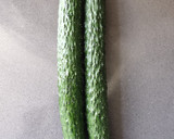 A picture of step 1 of Cucumber Roll.